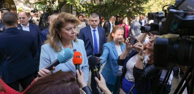 Президентът: България заявява на всички нива позицията си за войната в Украйна и необходимостта от мирни преговори