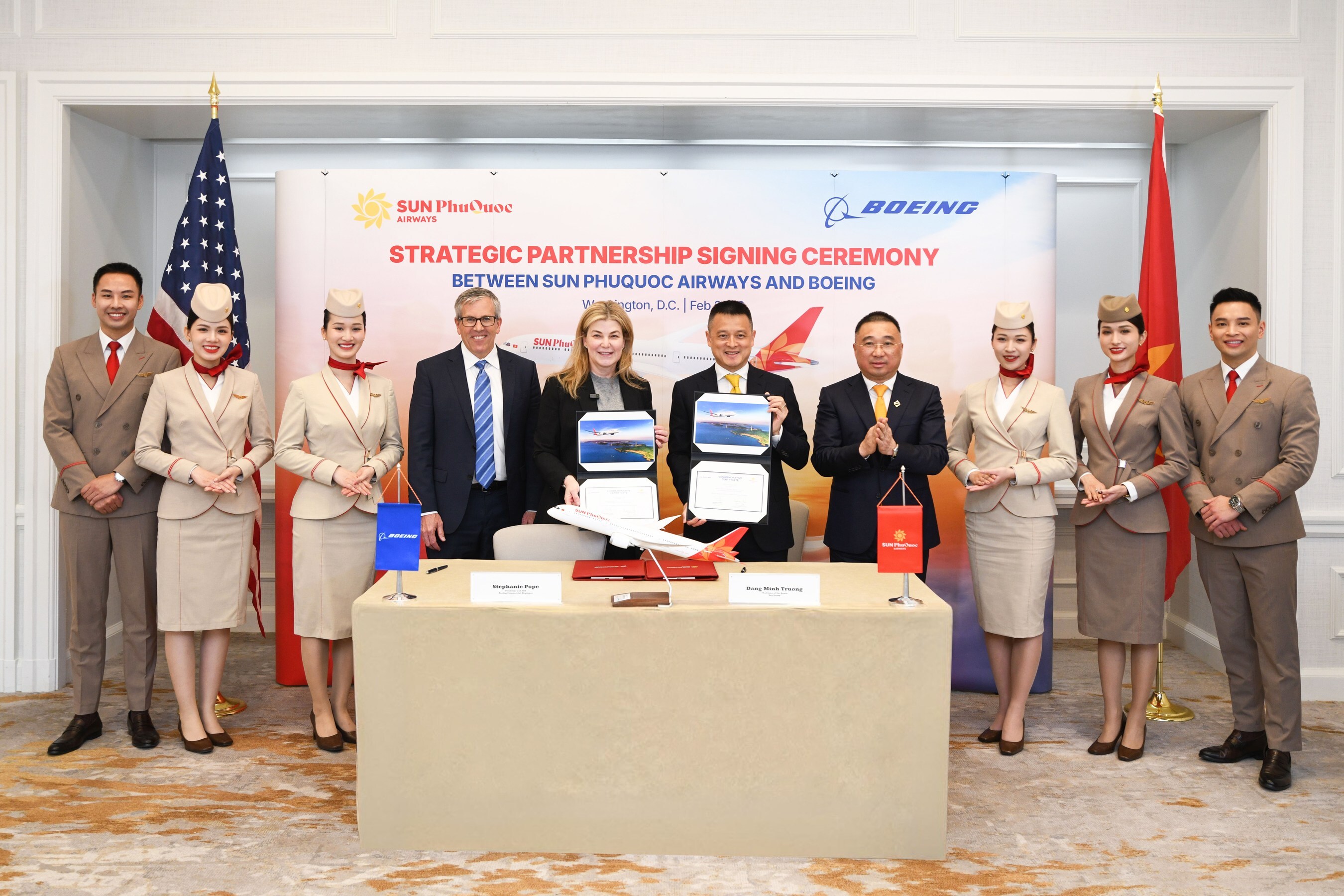 Виетнамската Sun PhuQuoc Airways поръча до 40 самолета Boeing 787 ...