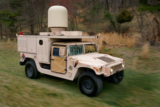 Humvee Radar Радар по технологията AN/APG-83 на Humvee - Pan.bg